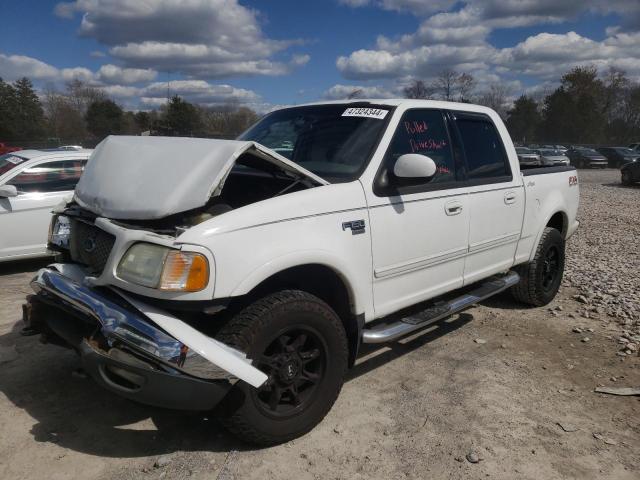 1FTRW08L73KC56777 - 2003 FORD F150 SUPERCREW WHITE photo 1