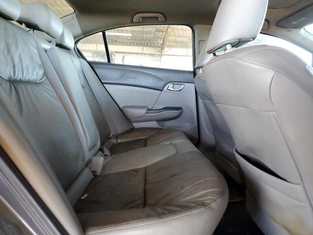 19XFB2F96CE329142 - 2012 HONDA CIVIC EXL GRAY photo 10