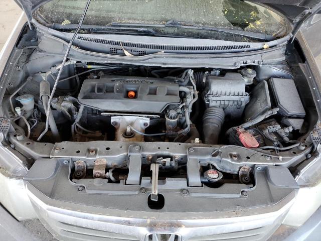 19XFB2F96CE329142 - 2012 HONDA CIVIC EXL GRAY photo 11