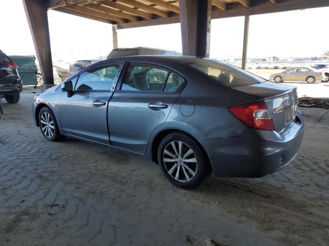 19XFB2F96CE329142 - 2012 HONDA CIVIC EXL GRAY photo 2