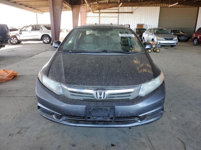 19XFB2F96CE329142 - 2012 HONDA CIVIC EXL GRAY photo 5
