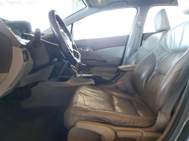 19XFB2F96CE329142 - 2012 HONDA CIVIC EXL GRAY photo 7