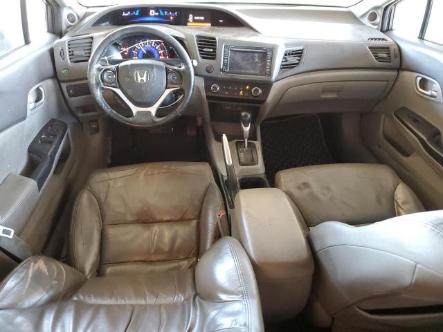 19XFB2F96CE329142 - 2012 HONDA CIVIC EXL GRAY photo 8