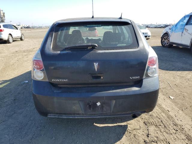 5Y2SP67069Z448409 - 2009 PONTIAC VIBE BLACK photo 6