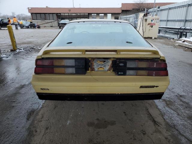 1G1FP21S0JL138373 - 1988 CHEVROLET CAMARO YELLOW photo 6