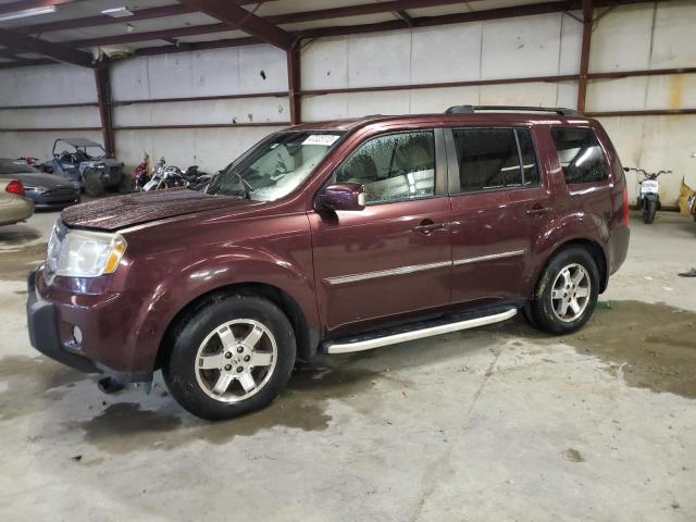 5FNYF38939B006864 - 2009 HONDA PILOT TOURING BURGUNDY photo 1