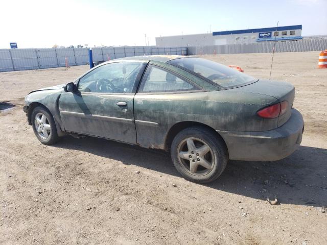 1G1JC1246Y7205030 - 2000 CHEVROLET CAVALIER GREEN photo 2