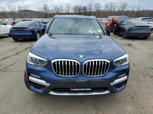 5UXTR9C55JLD64804 - 2018 BMW X3 XDRIVE30I BLUE photo 5