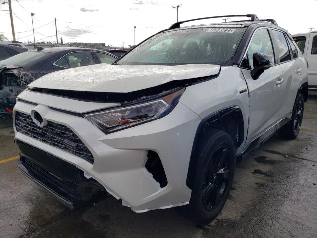 4T3EWRFV2LU004921 - 2020 TOYOTA RAV4 XSE WHITE photo 1