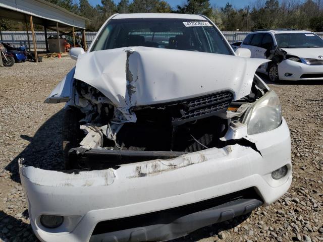 2T1KR32E67C641386 - 2007 TOYOTA COROLLA MA XR WHITE photo 5