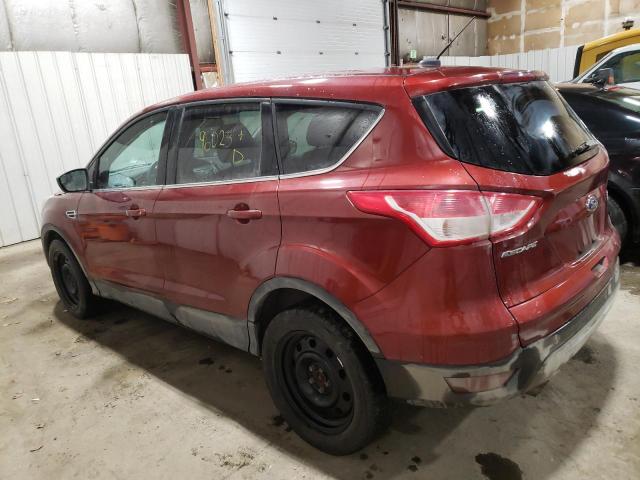 1FMCU9GX4EUB81060 - 2014 FORD ESCAPE SE BURGUNDY photo 2