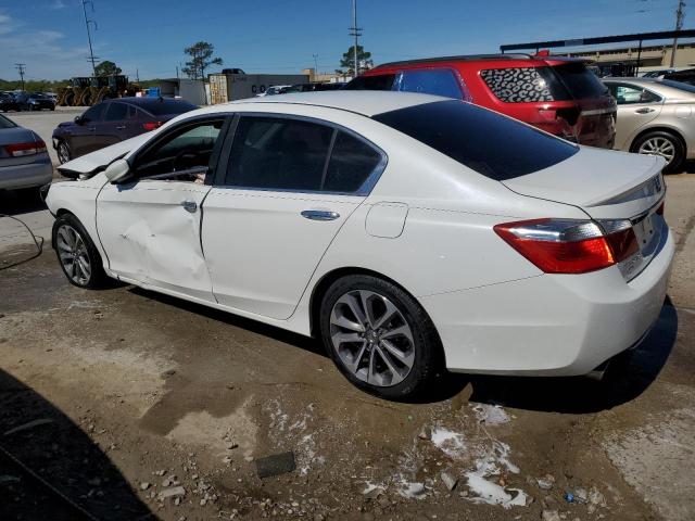 1HGCR2F5XFA193554 - 2015 HONDA ACCORD SPORT WHITE photo 2