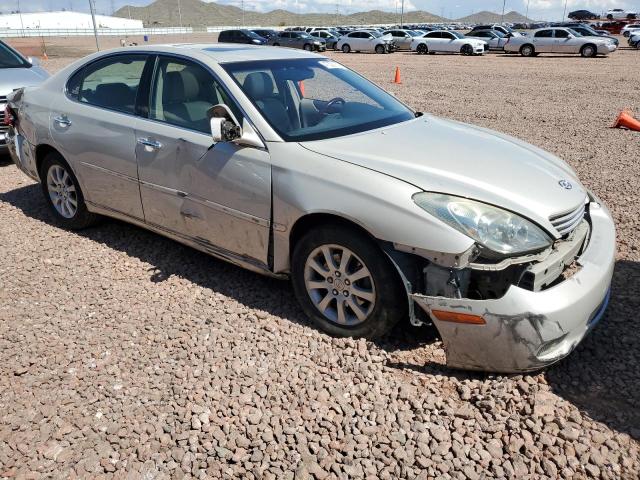 JTHBF30G030134693 - 2003 LEXUS ES 300 BEIGE photo 4