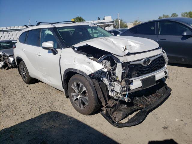 5TDKDRBH5PS003407 - 2023 TOYOTA HIGHLANDER L WHITE photo 4