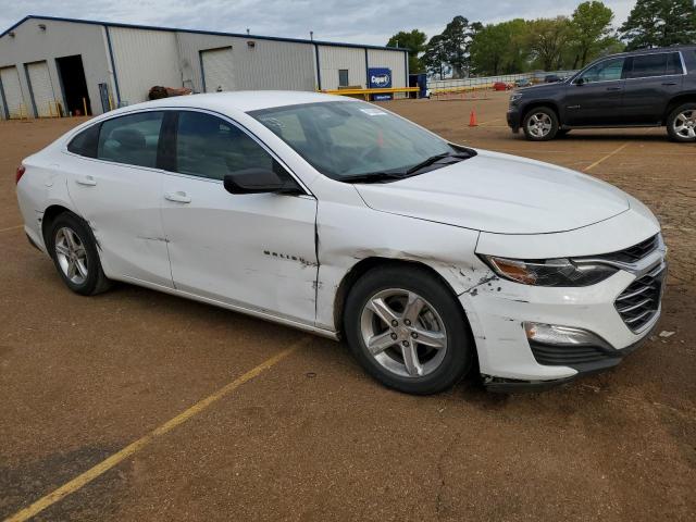 1G1ZB5ST6LF150307 - 2020 CHEVROLET MALIBU LS WHITE photo 4