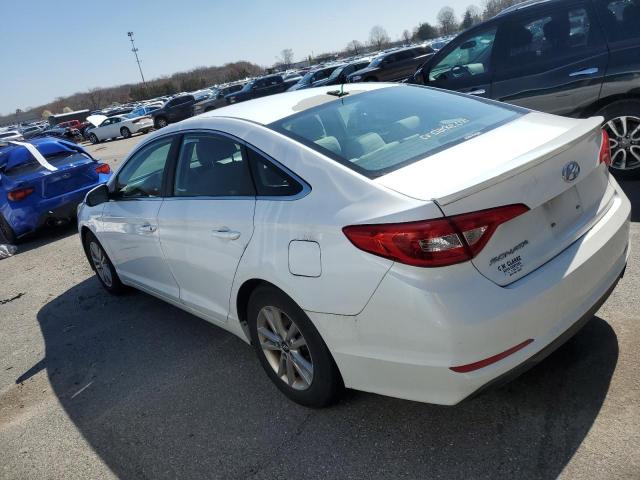 5NPE24AF0GH341776 - 2016 HYUNDAI SONATA SE WHITE photo 2