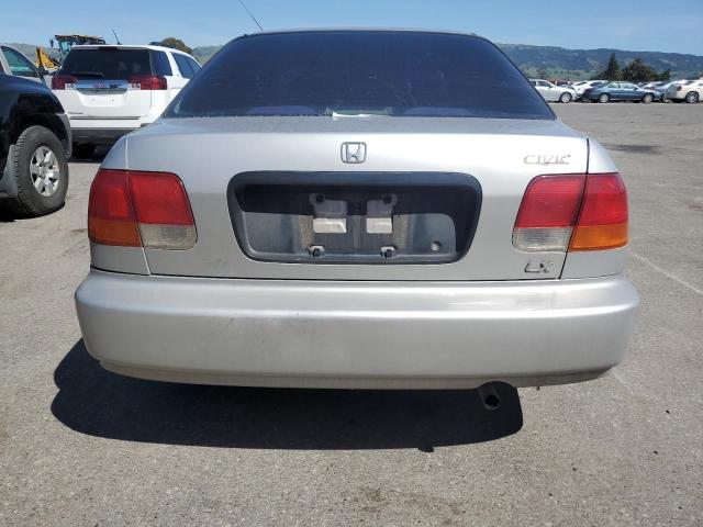 1HGEJ6678WL049305 - 1998 HONDA CIVIC LX GRAY photo 6