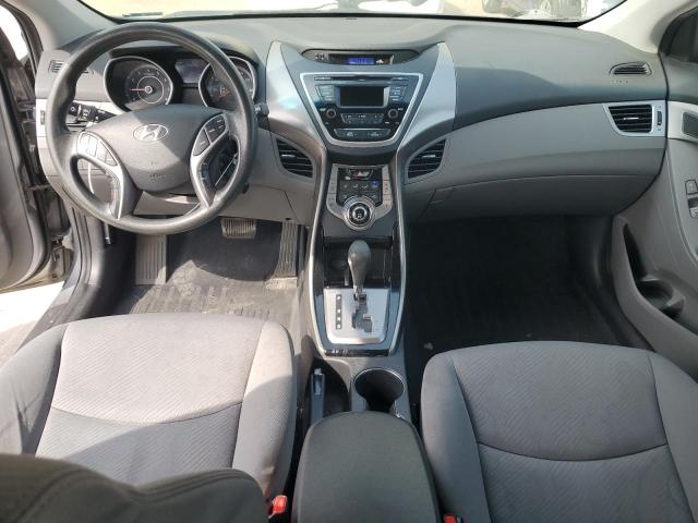 KMHDH4AE8DU970281 - 2013 HYUNDAI ELANTRA GLS GRAY photo 8