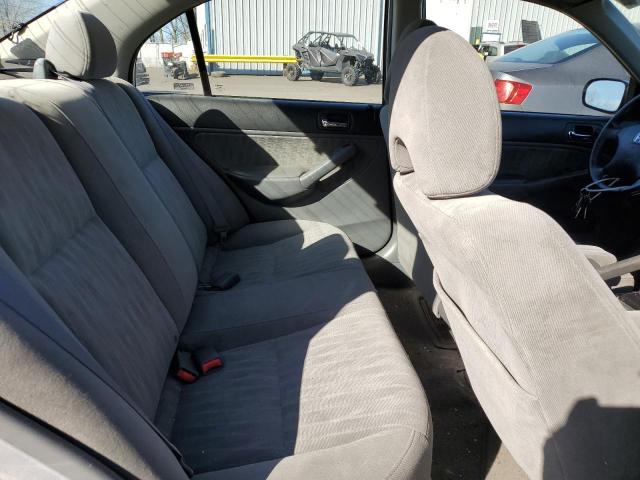 2HGES16515H567489 - 2005 HONDA CIVIC LX SILVER photo 10