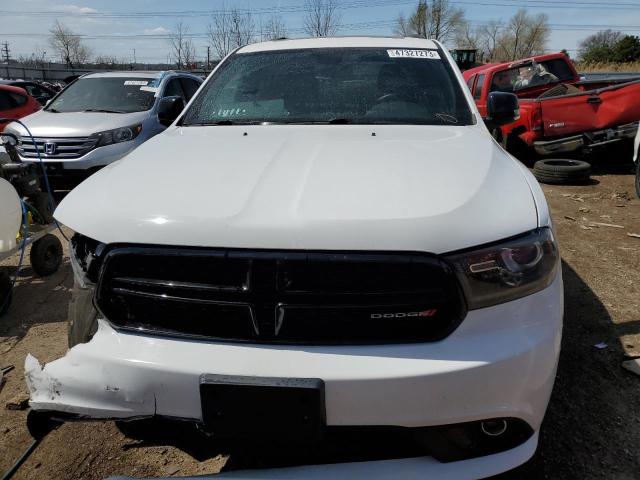 1C4RDJDG3JC445485 - 2018 DODGE DURANGO GT WHITE photo 5