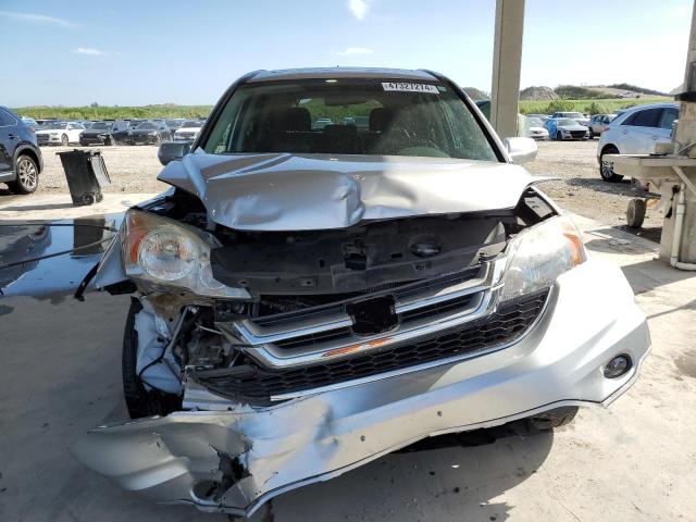 5J6RE4H70AL065281 - 2010 HONDA CR-V EXL SILVER photo 5