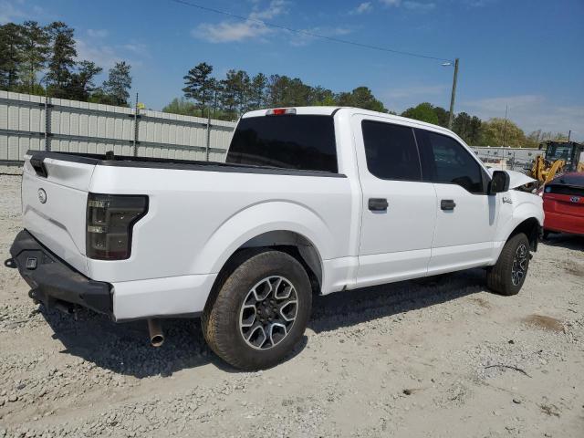 1FTEW1C81HKC65733 - 2017 FORD F150 SUPERCREW WHITE photo 3