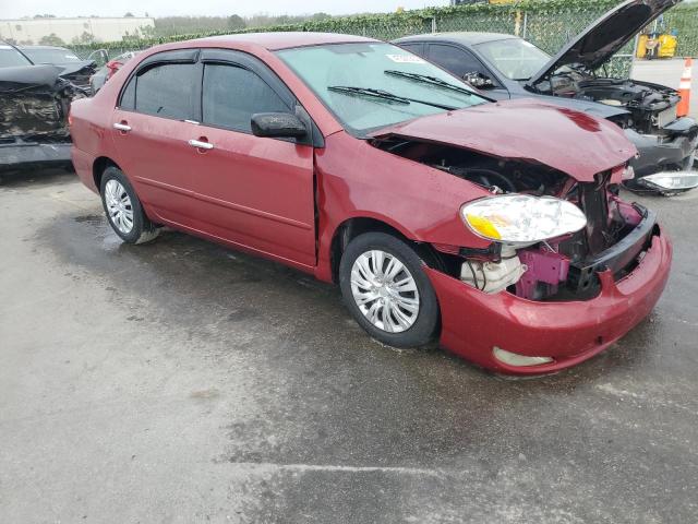 JTDBR32E460088942 - 2006 TOYOTA COROLLA CE BURGUNDY photo 4