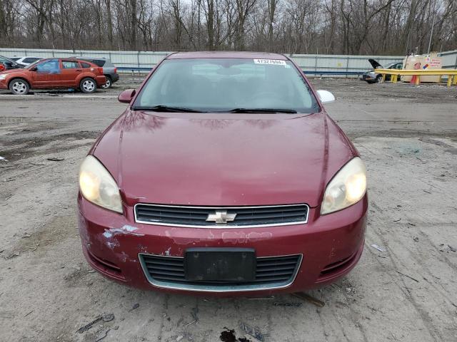 2G1WT55K869130642 - 2006 CHEVROLET IMPALA LT RED photo 5