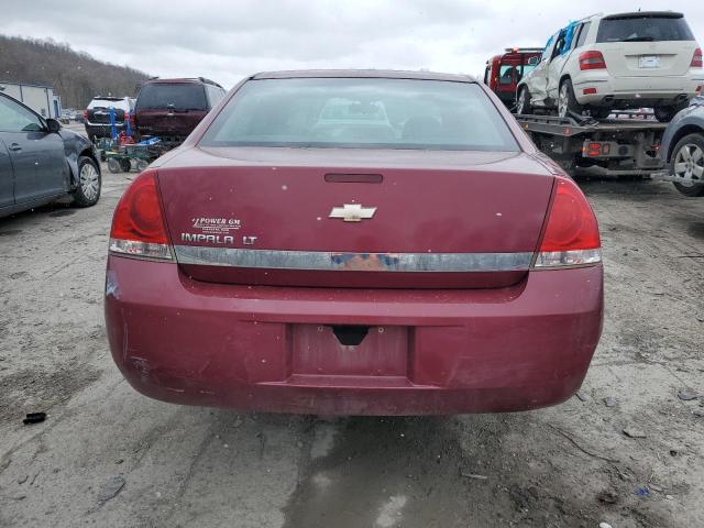 2G1WT55K869130642 - 2006 CHEVROLET IMPALA LT RED photo 6