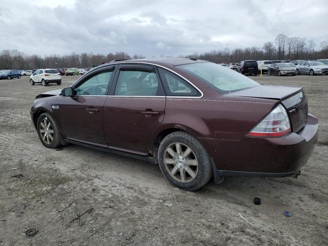 1FAHP24W29G104766 - 2009 FORD TAURUS SEL BURGUNDY photo 2