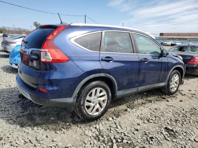 5J6RM4H70FL058616 - 2015 HONDA CR-V EXL BLUE photo 3