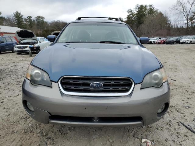 4S4BP62C757324541 - 2005 SUBARU LEGACY OUTBACK 2.5I LIMITED BLUE photo 5