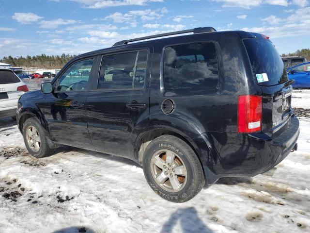 5FNYF4H50BB057649 - 2011 HONDA PILOT EXL BLACK photo 2