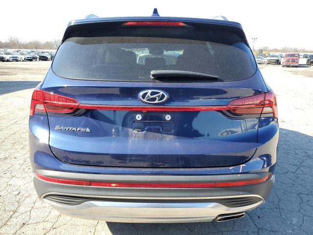 5NMS64AJ6MH340037 - 2021 HYUNDAI SANTA FE SEL BLUE photo 6