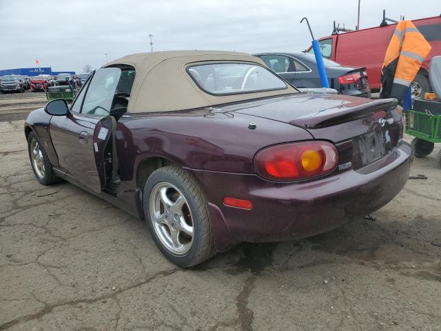 JM1NB3531Y0145838 - 2000 MAZDA MX-5 MIATA BASE PURPLE photo 2