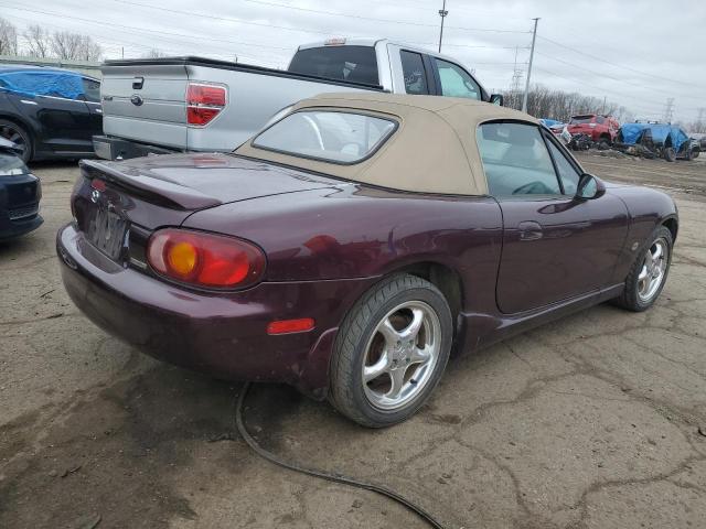 JM1NB3531Y0145838 - 2000 MAZDA MX-5 MIATA BASE PURPLE photo 3