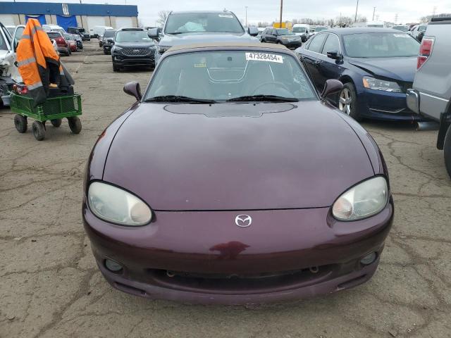 JM1NB3531Y0145838 - 2000 MAZDA MX-5 MIATA BASE PURPLE photo 5