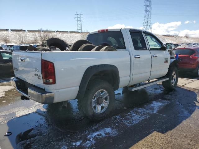 3D7KU28D33G704098 - 2003 DODGE RAM 2500 ST WHITE photo 3