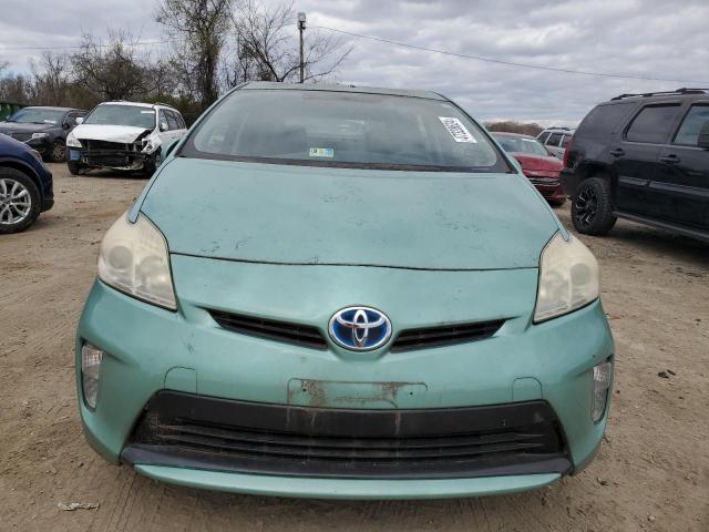 JTDKN3DU4C5429562 - 2012 TOYOTA PRIUS TURQUOISE photo 5