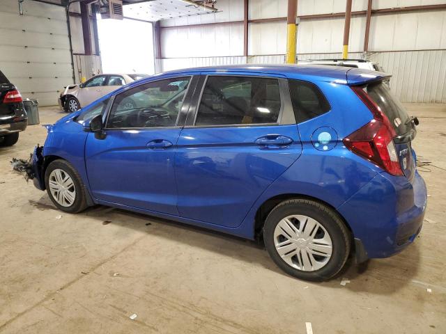 3HGGK5H47KM728879 - 2019 HONDA FIT LX BLUE photo 2