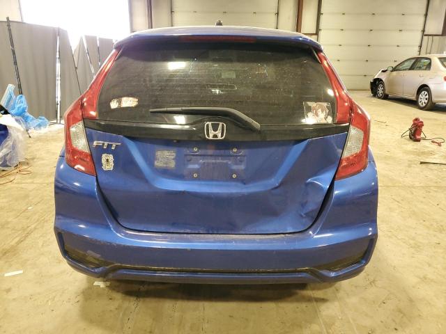 3HGGK5H47KM728879 - 2019 HONDA FIT LX BLUE photo 6