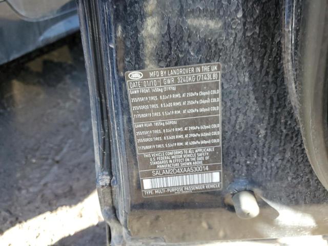 SALAM2D4XAA530014 - 2010 LAND ROVER LR4 HSE PLUS BLUE photo 13