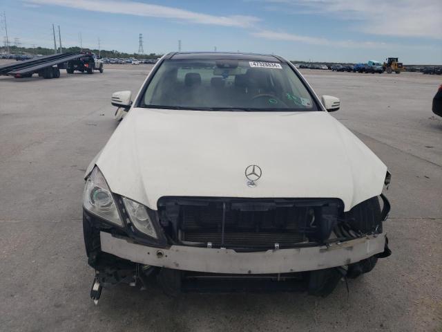 WDDHF8HB7BA267693 - 2011 MERCEDES-BENZ E 350 4MATIC WHITE photo 5