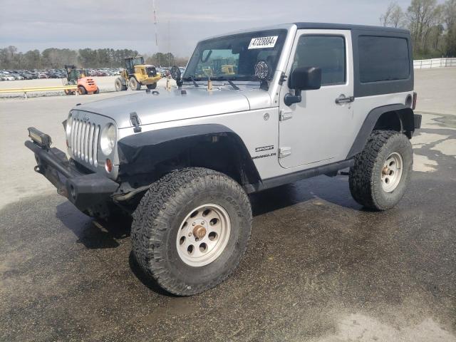 1J4AA2D11AL137815 - 2010 JEEP WRANGLER SPORT SILVER photo 1