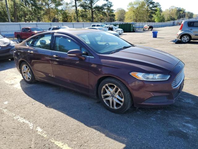 3FA6P0H76DR381050 - 2013 FORD FUSION SE MAROON photo 4