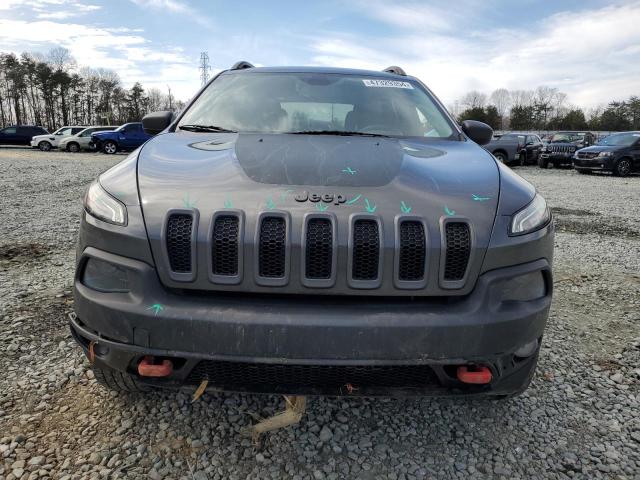 1C4PJMBS7EW137989 - 2014 JEEP CHEROKEE TRAILHAWK ნაცრისფერი ფოტო 5