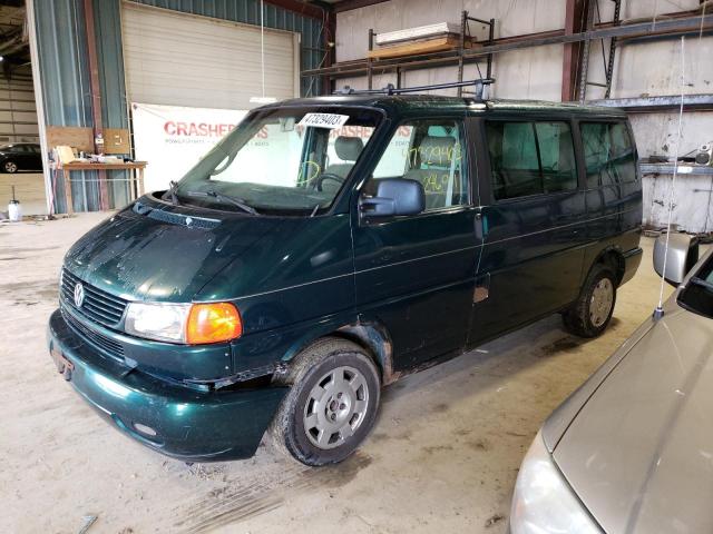 WV2KH4704YH112197 - 2000 VOLKSWAGEN EUROVAN GLS GREEN photo 1