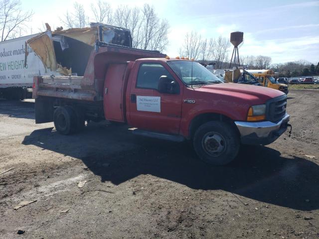 1FDWF37FXXED43878 - 1999 FORD F350 SUPER DUTY RED photo 1