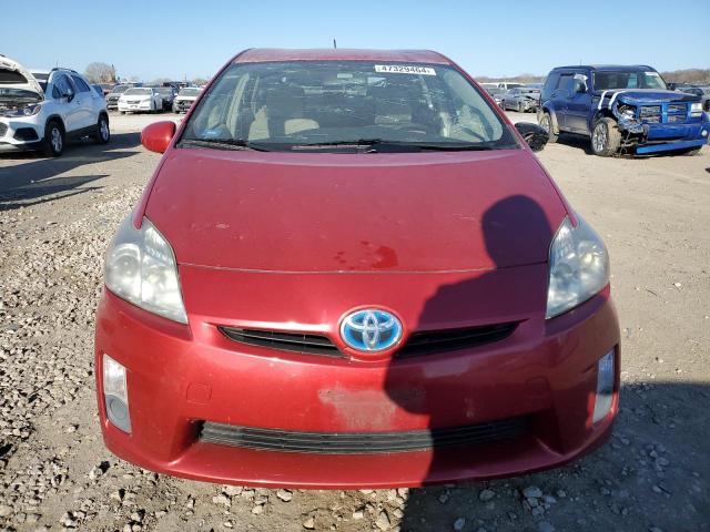 JTDKN3DU6B0268157 - 2011 TOYOTA PRIUS RED photo 5