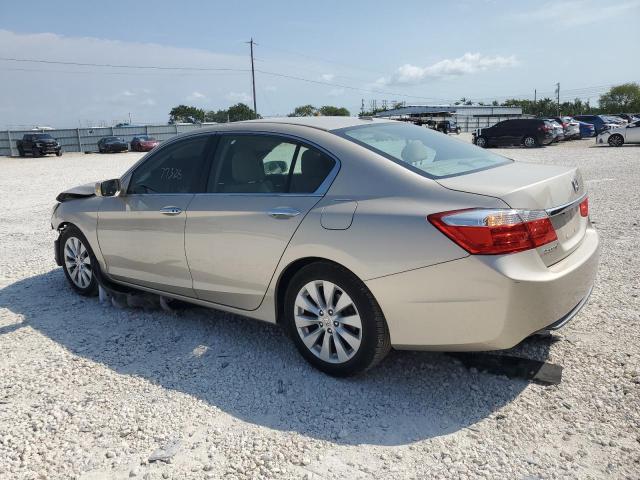 1HGCR2F83DA124535 - 2013 HONDA ACCORD EXL BEIGE photo 2